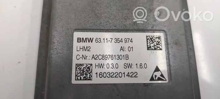 BMW X5 F15 Module de ballast de phare Xenon 7354974
