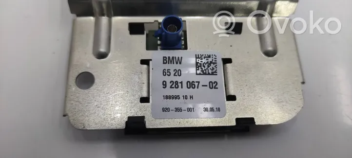 BMW M4 F82 F83 Антенна (антенна GPS) 9281067