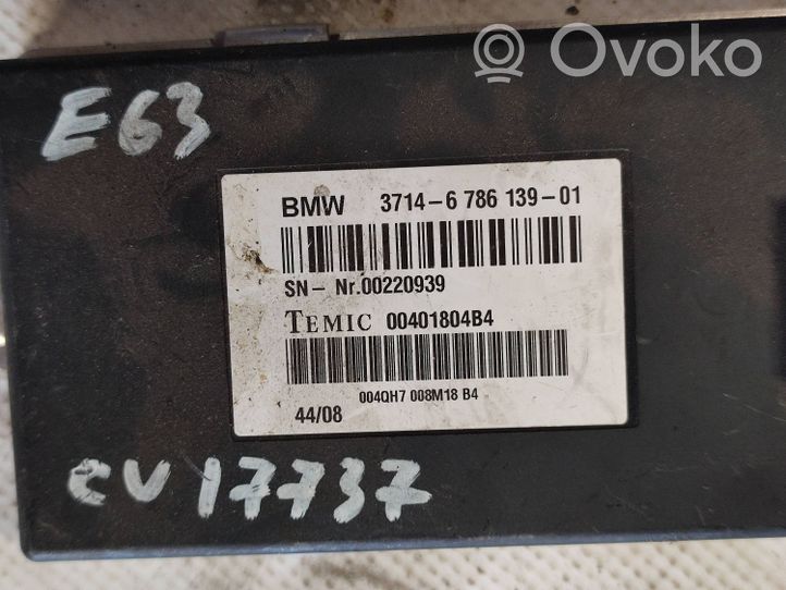 BMW 6 E63 E64 Sterownik / Moduł zawieszenia pneumatycznego 6786139