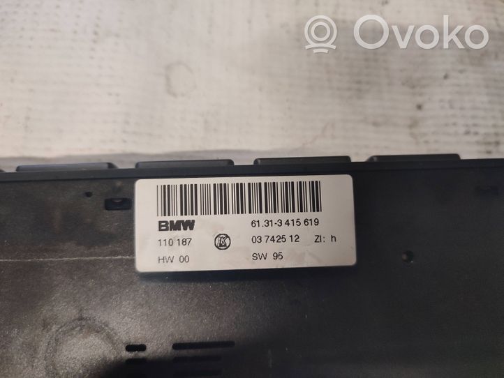 BMW X3 E83 Bedienteil Bedieneinheit Schalter Multifunktion 61313415619