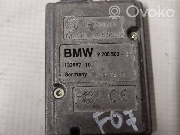 BMW 5 GT F07 USB-ohjainlaite 9200503