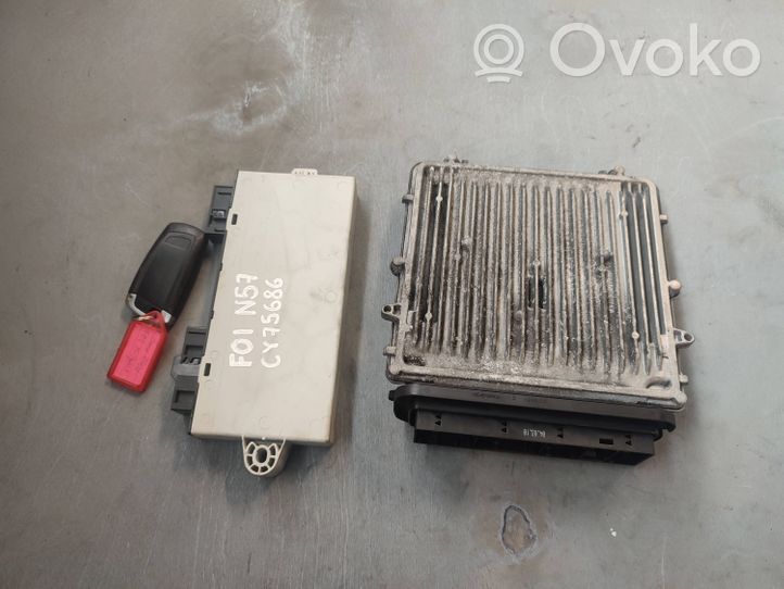 BMW 7 F01 F02 F03 F04 Komputer / Sterownik ECU i komplet kluczy 8511372