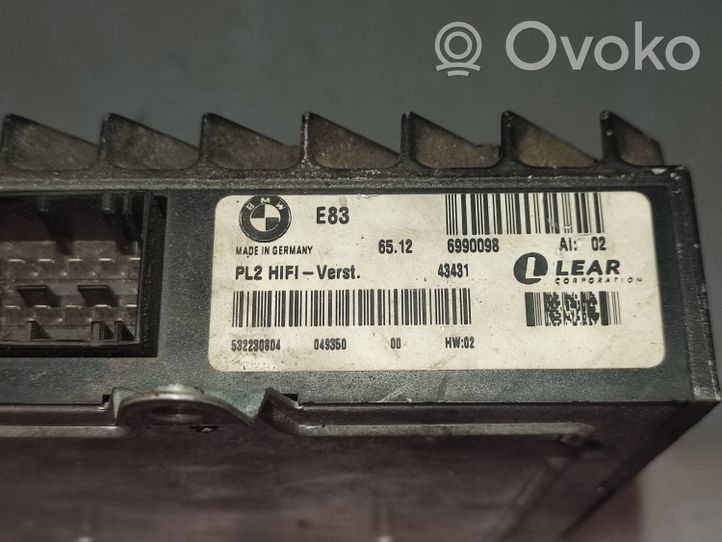 BMW X3 E83 Amplificatore 6990098