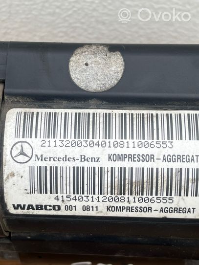 Mercedes-Benz S W220 Compresseur / pompe à suspension pneumatique 2113200304