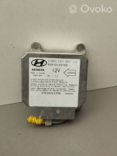 Hyundai Lantra II Module de contrôle airbag 9591029100