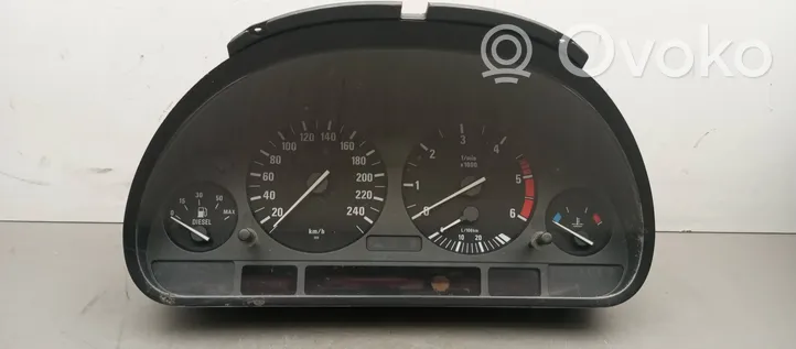 BMW 5 E39 Compteur de vitesse tableau de bord 62116906122