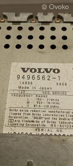 Volvo S80 Moldura de la unidad delantera de radio/GPS 94965621