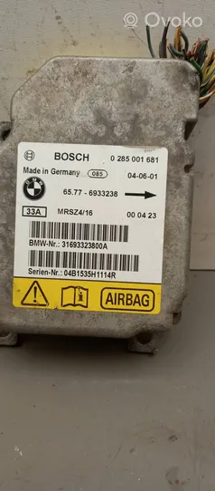 BMW X5 E53 Module de contrôle airbag 6933238