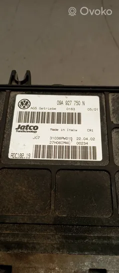 Volkswagen Bora Module de contrôle de boîte de vitesses ECU 09A927750N