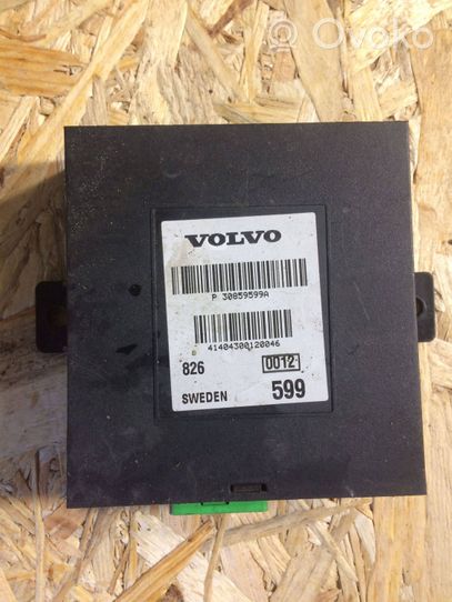 Volvo S40, V40 Ilmajousituksen ohjainlaite/moduuli, takana 30859599A