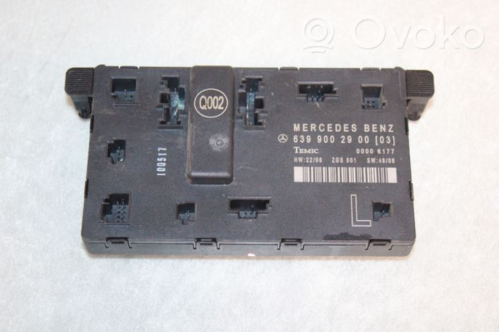 Mercedes-Benz Vito Viano W639 Door control unit/module 00006177