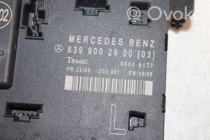 Mercedes-Benz Vito Viano W639 Door control unit/module 00006177