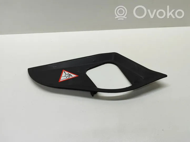 BMW 5 F10 F11 Rivestimento della modanatura della chiusura del vano motore/cofano 7209617