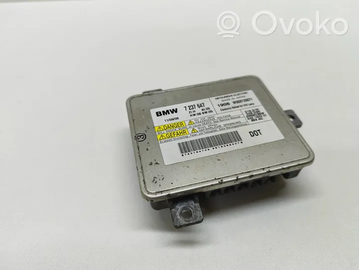 BMW 5 F10 F11 Module de ballast de phare Xenon 7237647