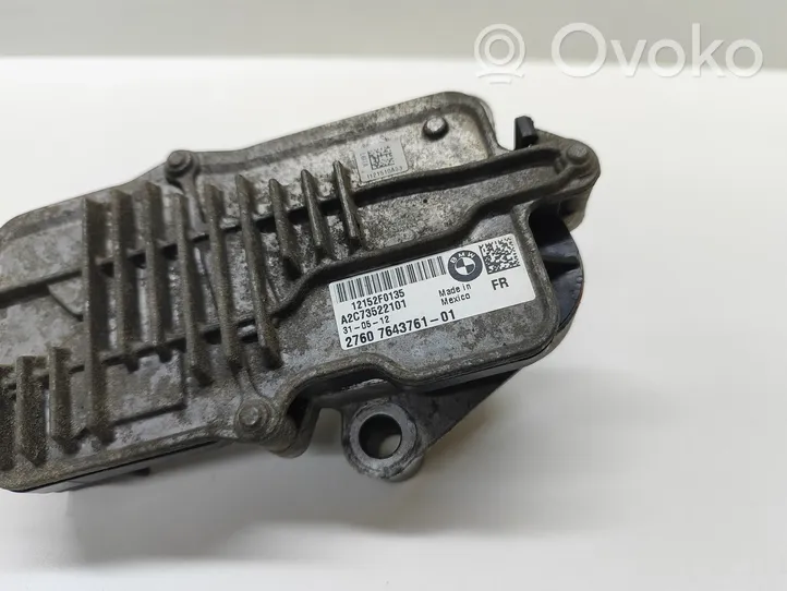 BMW 5 F10 F11 Pavarų dėžės reduktoriaus (razdatkės) varikliukas 7643761