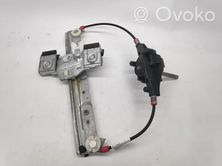 Ford Fiesta Rear window lifting mechanism without motor 