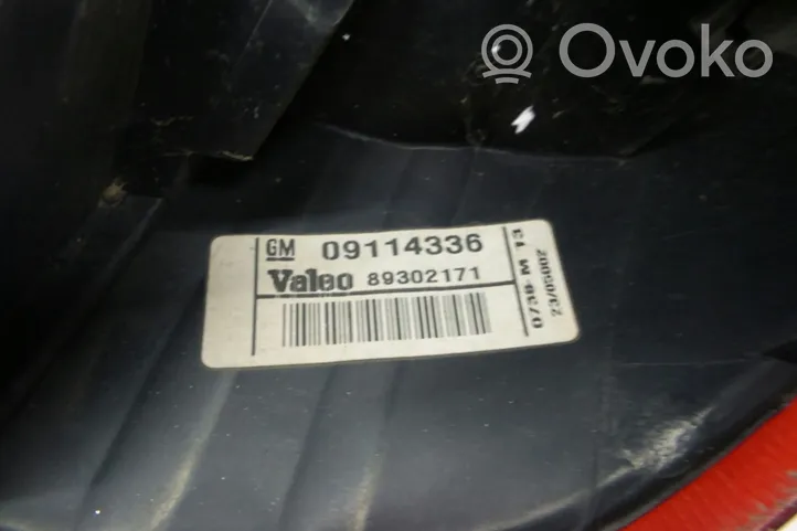 Opel Corsa C Takaluukun takavalot 