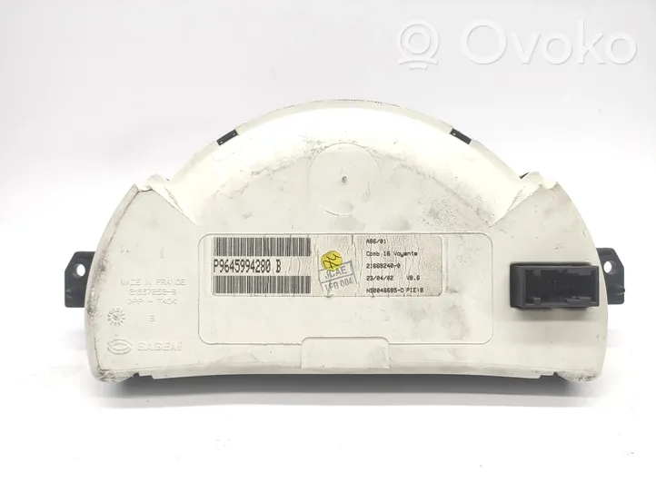 Citroen C3 Compteur de vitesse tableau de bord 