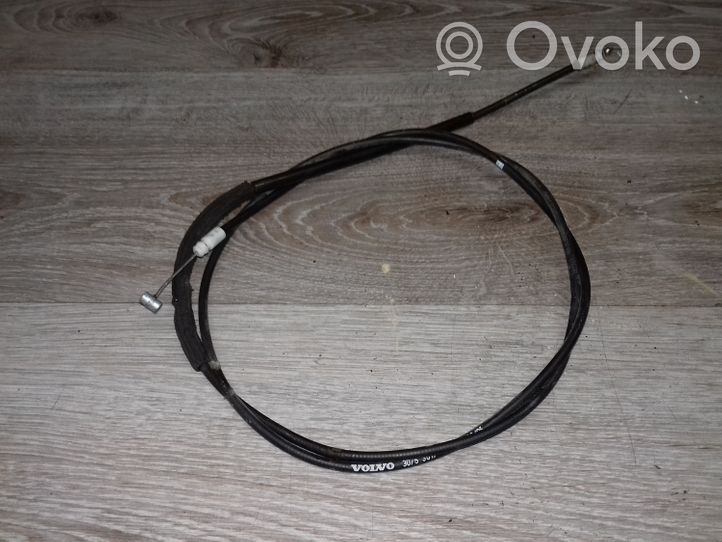 Volvo V50 Engine bonnet/hood lock release cable 