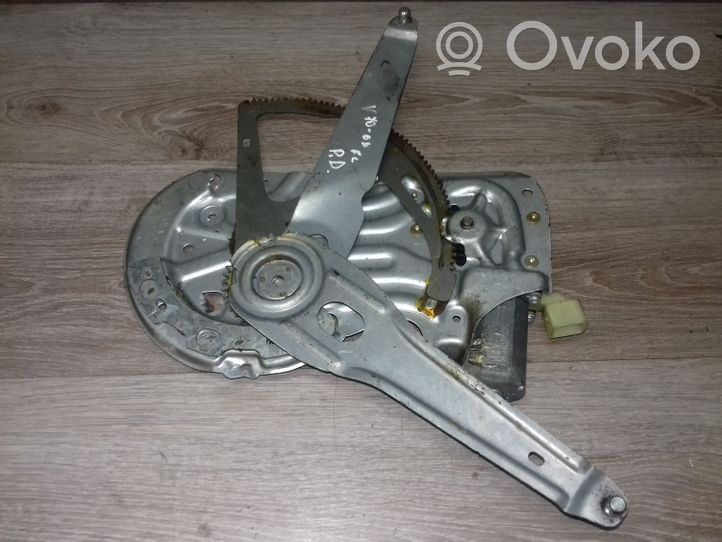 Volvo V70 Front door window regulator with motor 966078