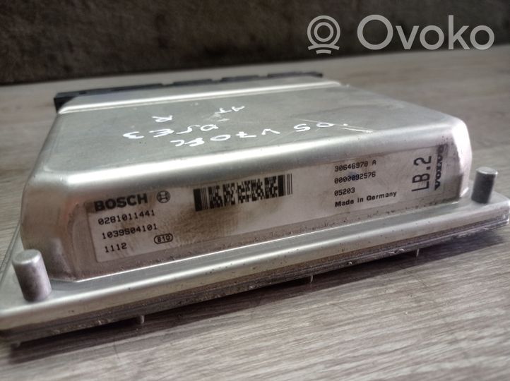 Volvo V70 Sterownik / Moduł ECU 0281011441