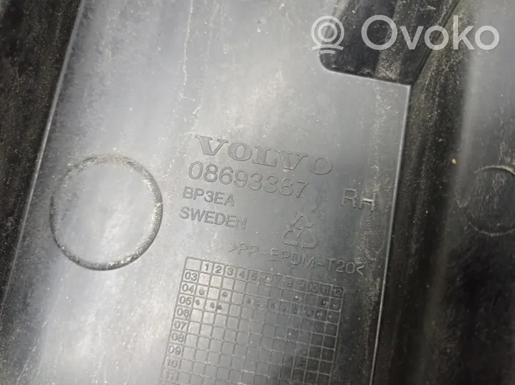 Volvo S60 Uchwyt / Mocowanie zderzaka tylnego 