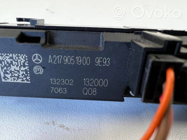 Mercedes-Benz S C217 Zestaw przełączników i przycisków A2179051900