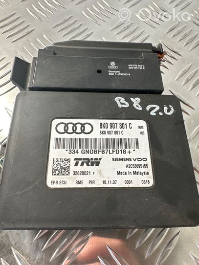 Audi A4 S4 B8 8K Hand brake control module 8K0907801C