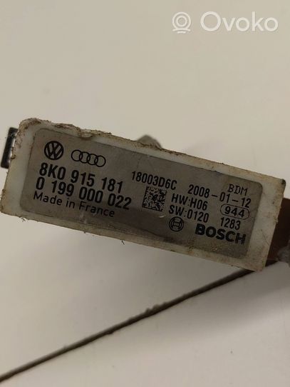 Audi A4 S4 B8 8K Câble de batterie positif 8K0915181