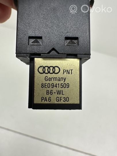 Audi A4 S4 B7 8E 8H Botón interruptor de luz de peligro 8E0941509