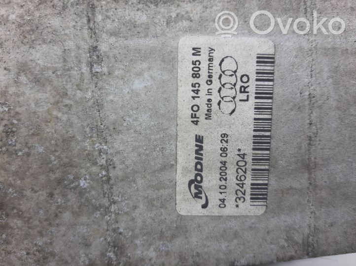 Audi A6 S6 C6 4F Chłodnica powietrza doładowującego / Intercooler 4F0145805M