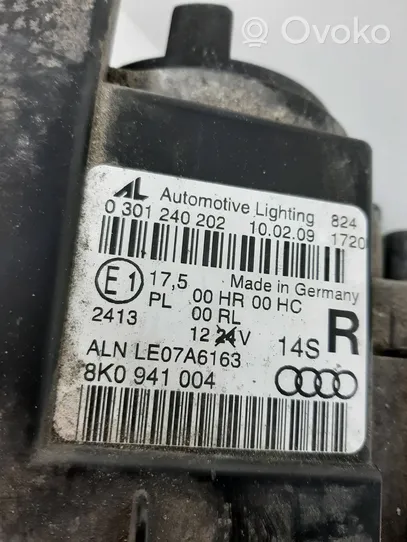 Audi A4 S4 B8 8K Priekinis žibintas 8K0941004