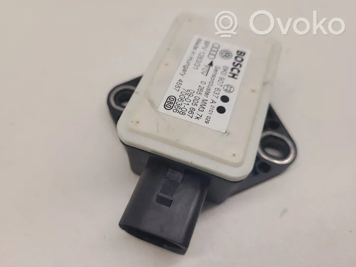 Audi A4 S4 B8 8K ESP acceleration yaw rate sensor 8K0907637A