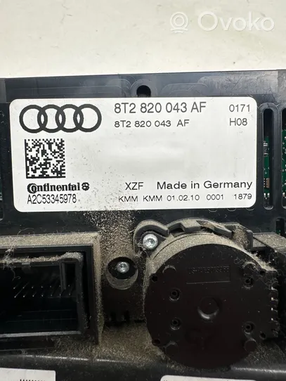 Audi A4 S4 B8 8K Ilmastoinnin ohjainlaite 8T2820043AF