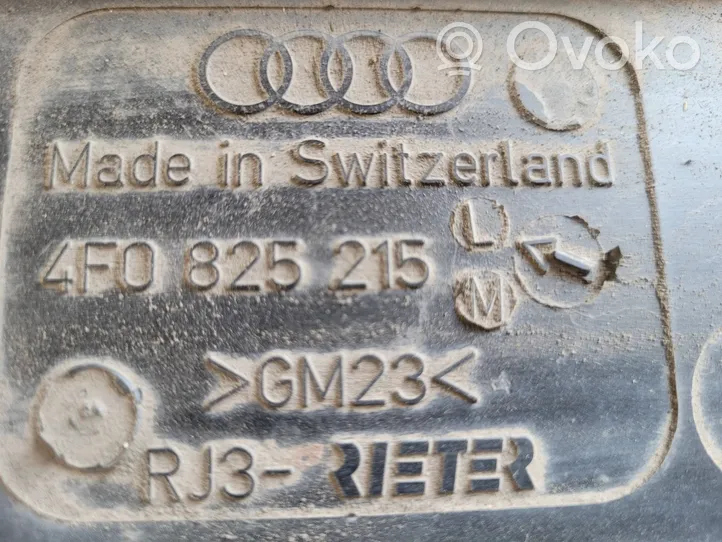 Audi A6 S6 C6 4F Šoninis apdailos skydas 4F0825215