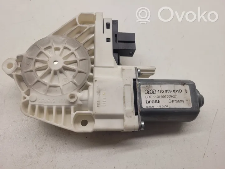 Audi A6 S6 C6 4F Moteur de lève-vitre de porte arrière 4F0959801D