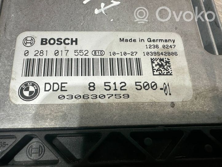 BMW 1 E82 E88 Calculateur moteur ECU 0281017552