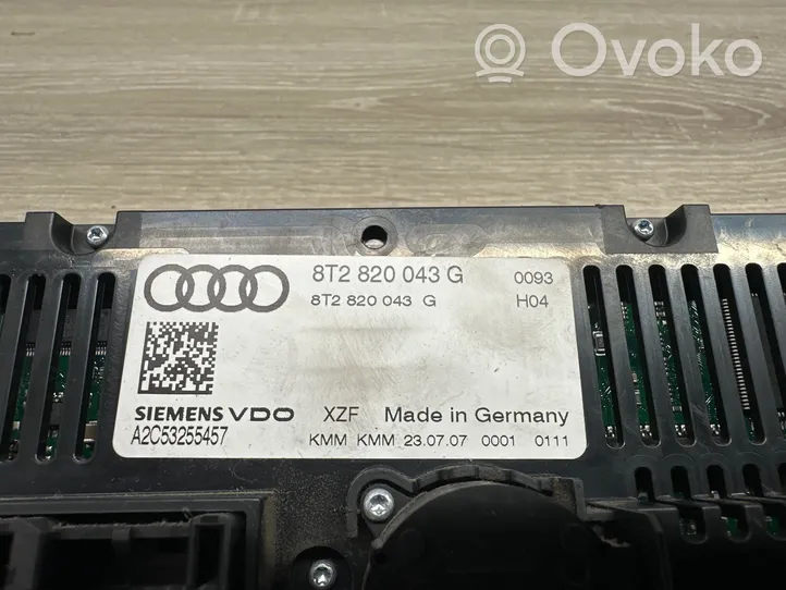 Audi A5 8T 8F Panel klimatyzacji 8T2820043G