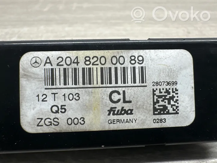 Mercedes-Benz E C207 W207 Antenos valdymo blokas A2048200089