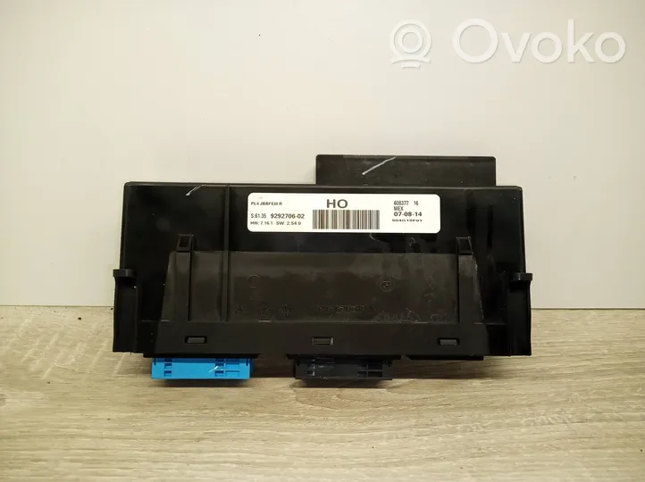 BMW X5 E70 Module confort 9292706