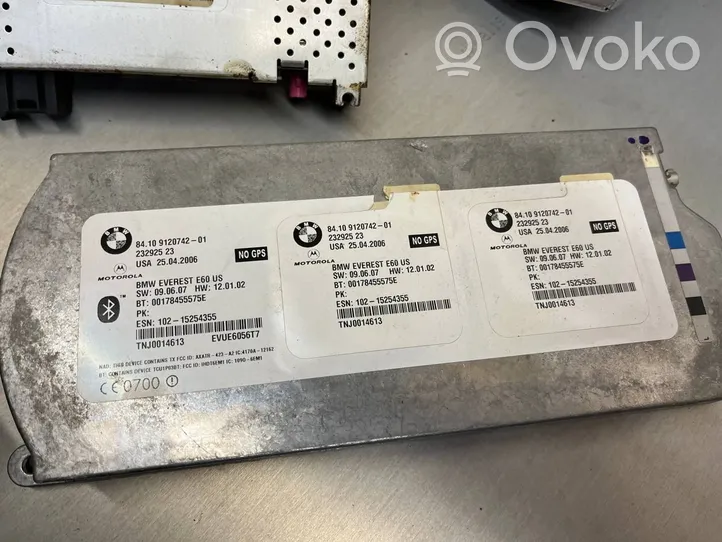 BMW 6 E63 E64 Tālruņa vadības bloks 84109120742