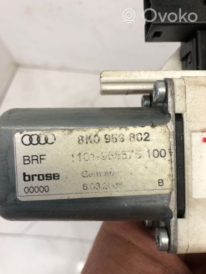 Audi A4 S4 B8 8K Moteur de lève-vitre de porte avant 8K0959802