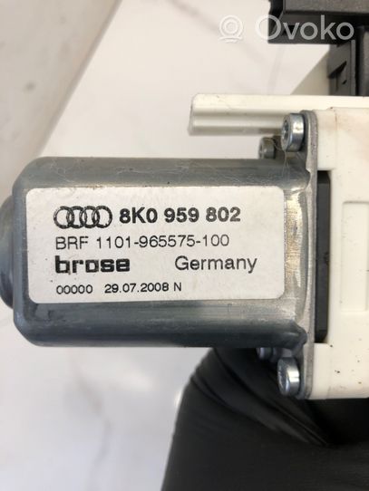 Audi A4 S4 B8 8K Moteur de lève-vitre de porte avant 8K0959802