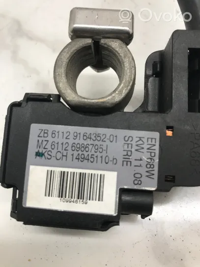 BMW 3 E92 E93 Câble négatif masse batterie 9164352