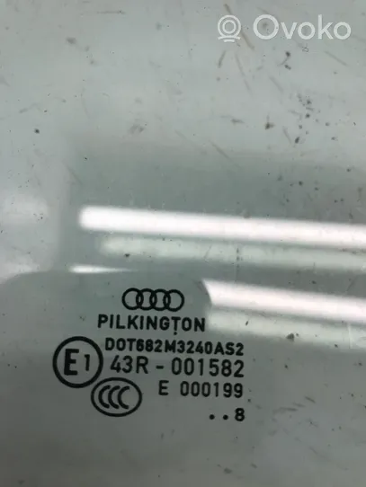 Audi A4 S4 B8 8K Etuoven ikkunalasi, neliovinen malli 43R001582