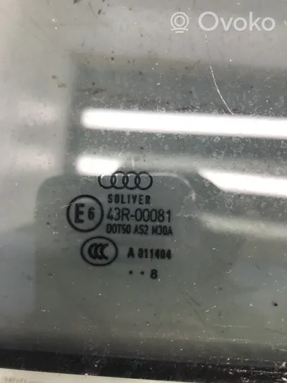 Audi A4 S4 B8 8K Takaoven ikkunalasi 43R00081