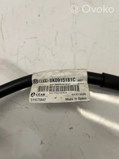 Audi A6 S6 C6 4F Negative earth cable (battery) 8K0915181C