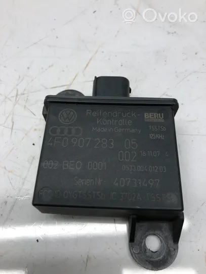 Audi A6 S6 C6 4F Sensor de presión del neumático 4F0907283