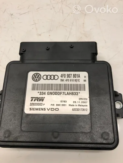 Audi A6 S6 C6 4F Centralina/modulo sistema frenante 4F0907801A