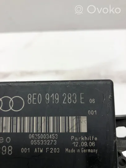 Audi A4 S4 B7 8E 8H Centralina/modulo sensori di parcheggio PDC 8E0919283E